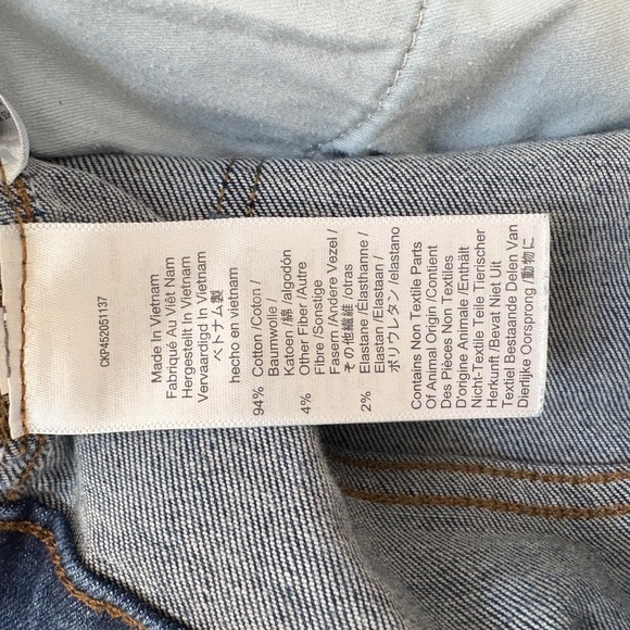 Madewell 10" High-Rise Skinny Jeans in Pine Wash: Yoke Edition - 33 - Picture 9 of 9